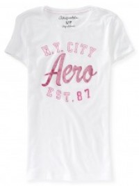 Dámské triko Aero NY City Graphic T - Bílá